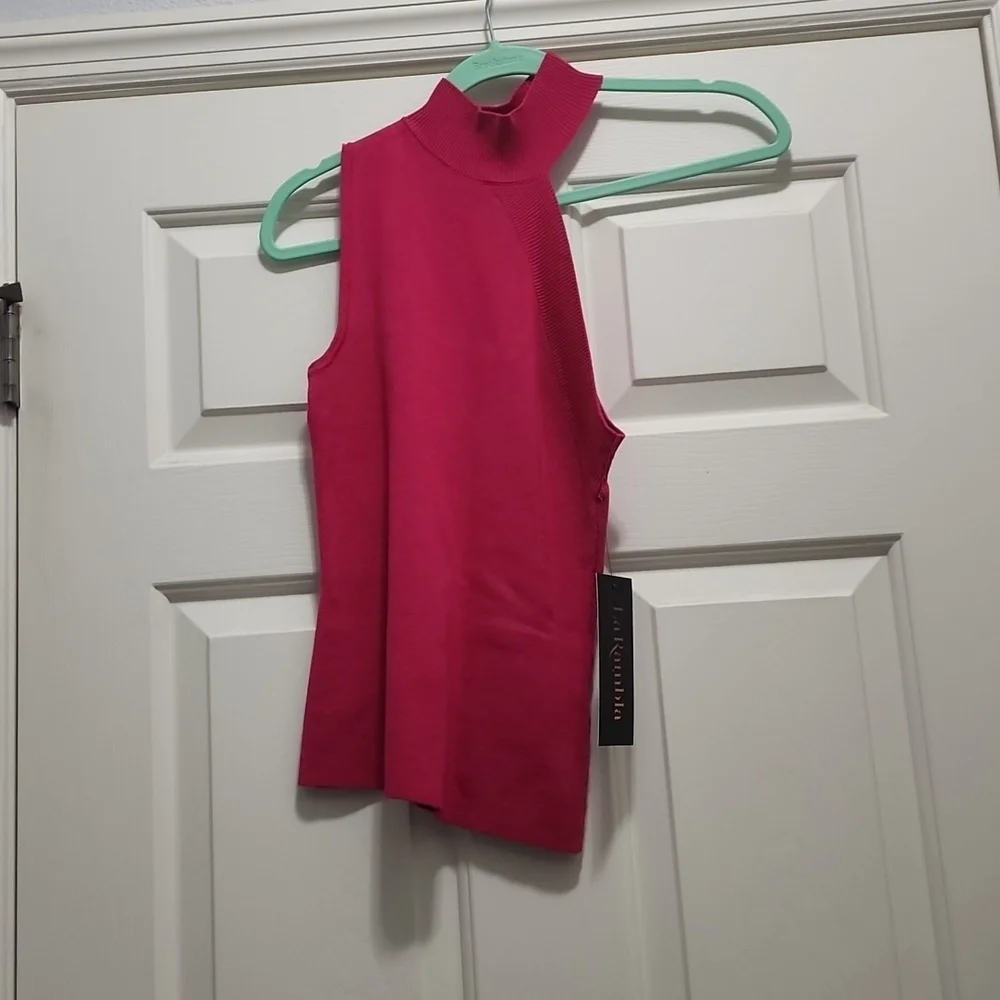 La Rambla Brand One Shoulder Cutout Sweater Size XS - Picture 2 of 5